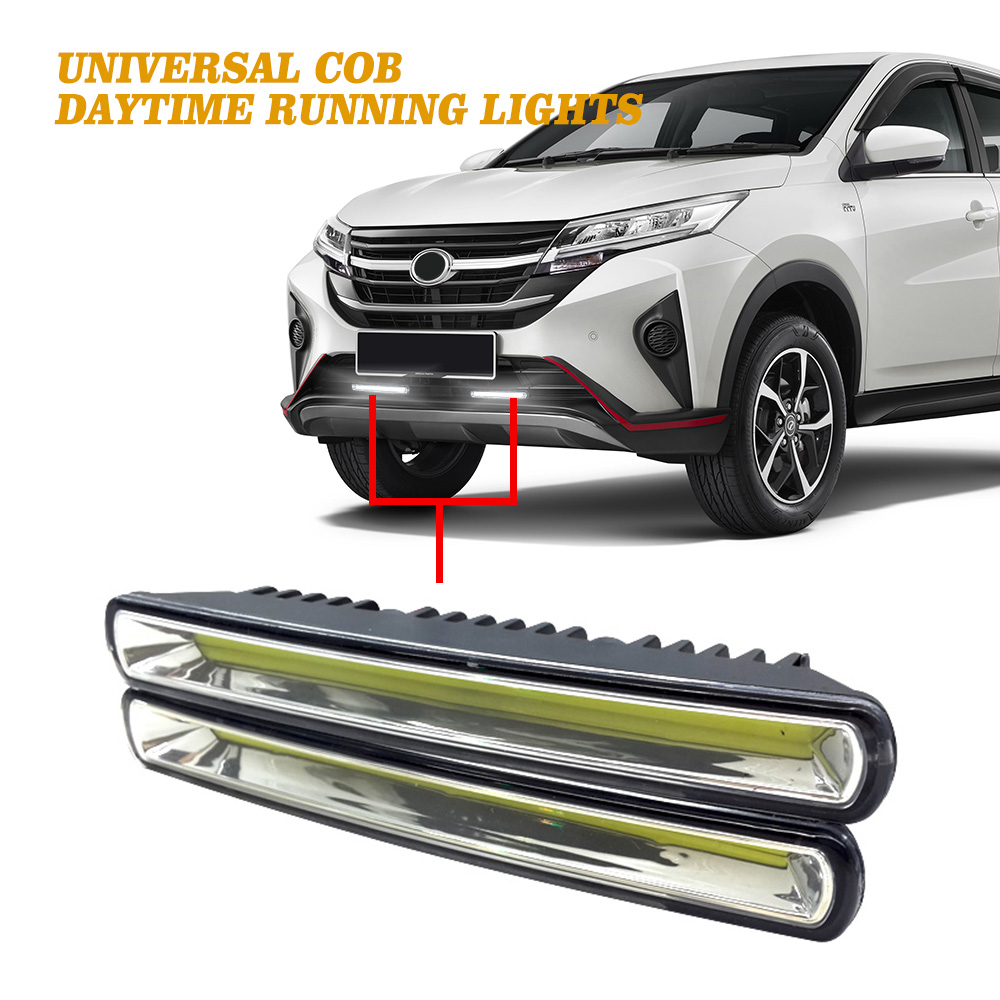 Car Accessories For Road Trip - Newest Daytime Running Light COB DRL