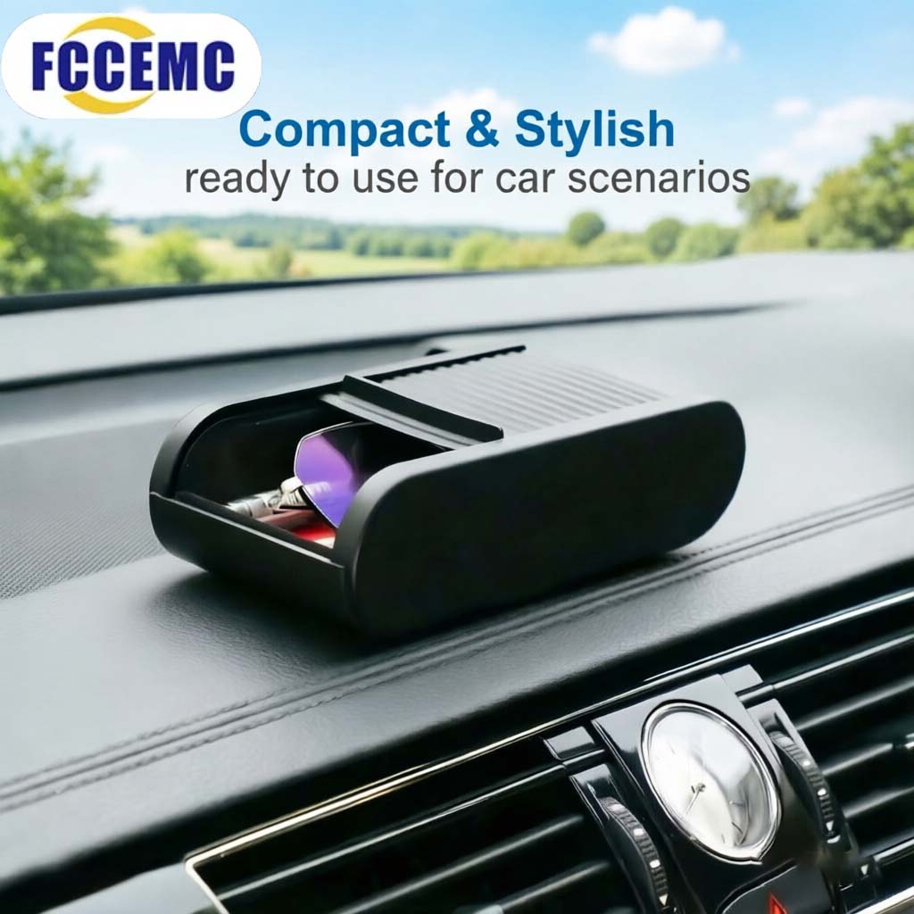 Car Accessories Quirky - Pull-Out Car Dashboard Storage Box Self-Adhesive