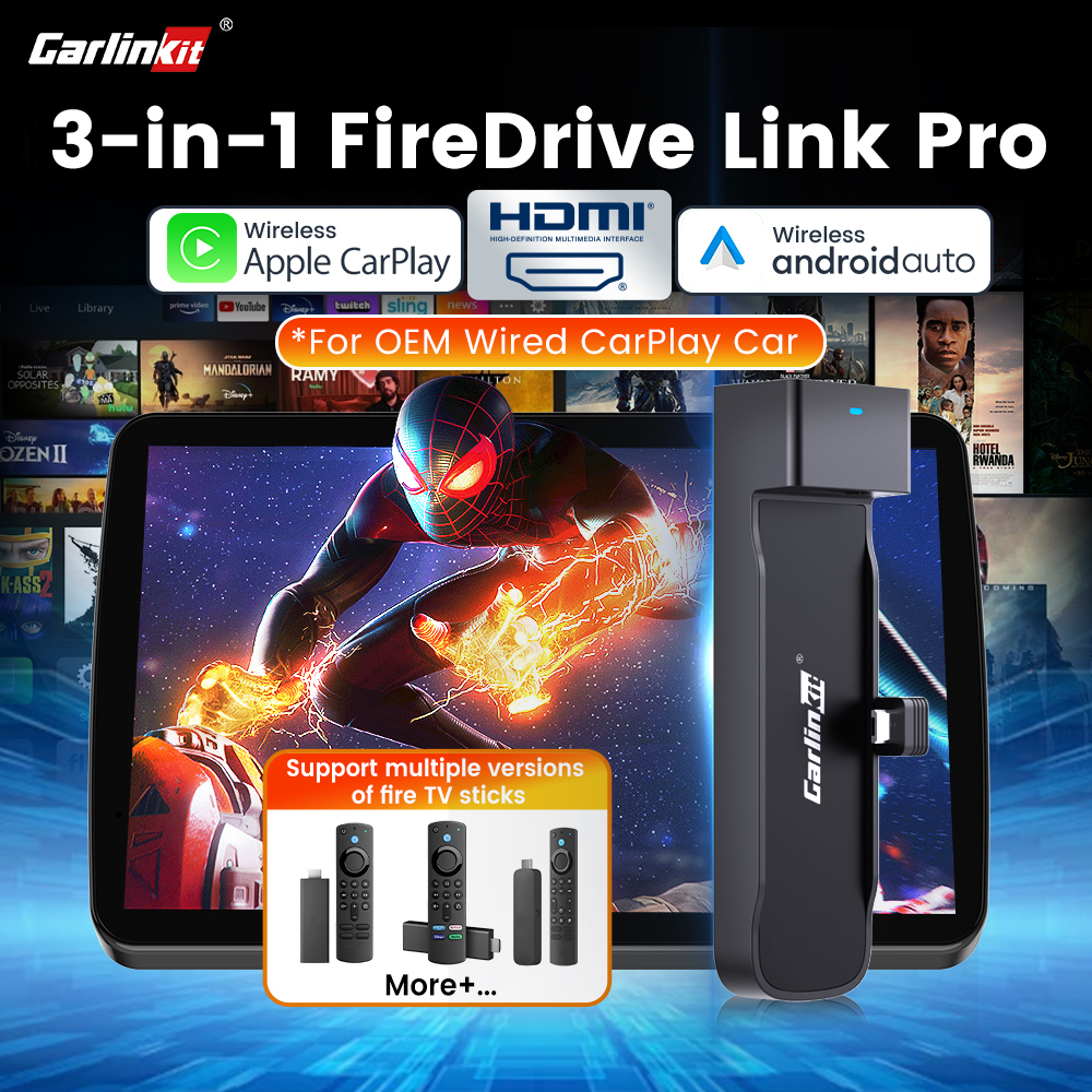 CarlinKit FireDrive Link Pro W - огляд і ціна Car Accessories Amazon