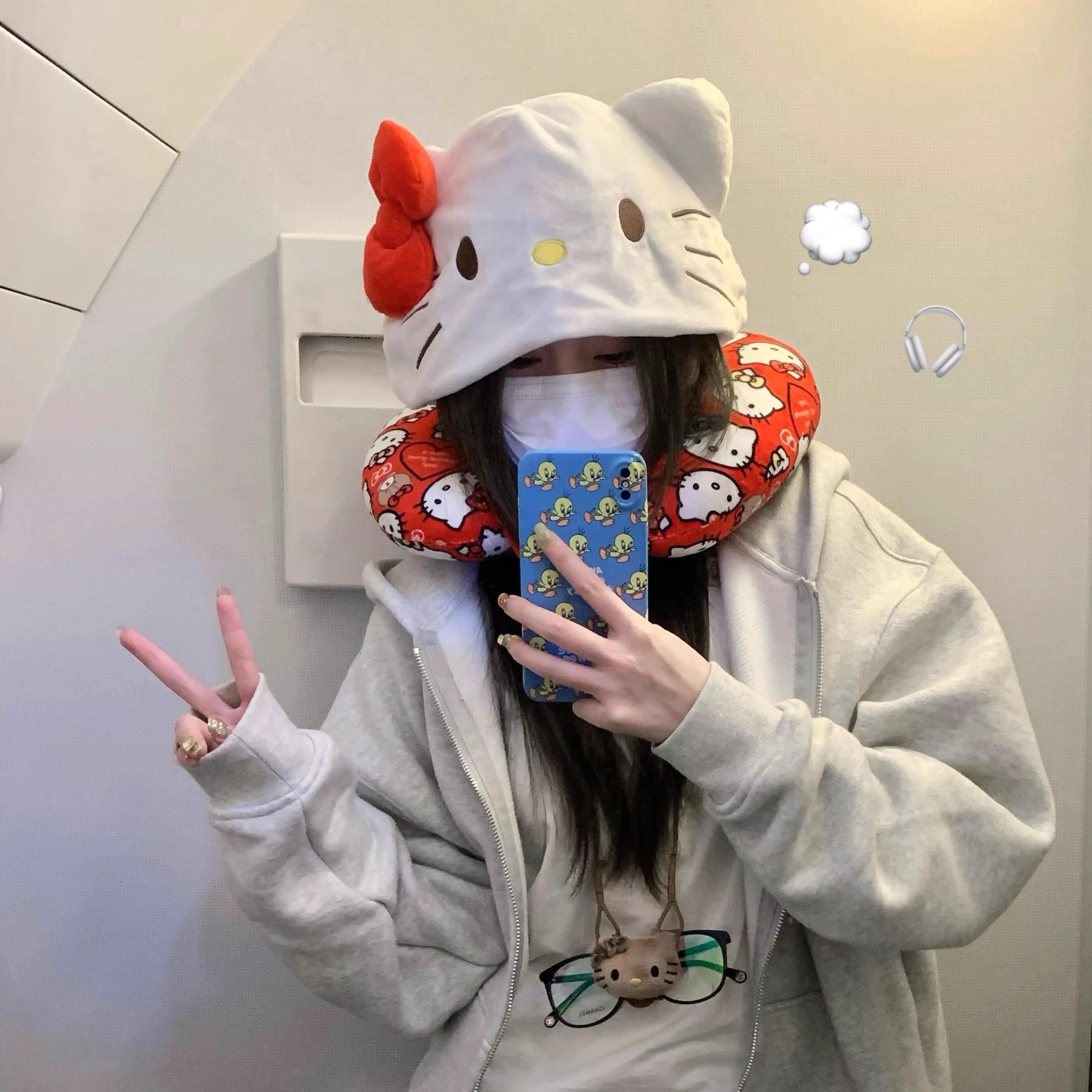 Hello Kitty U Shaped Neck Pill - огляд і ціна Car Accessories For Road Trip