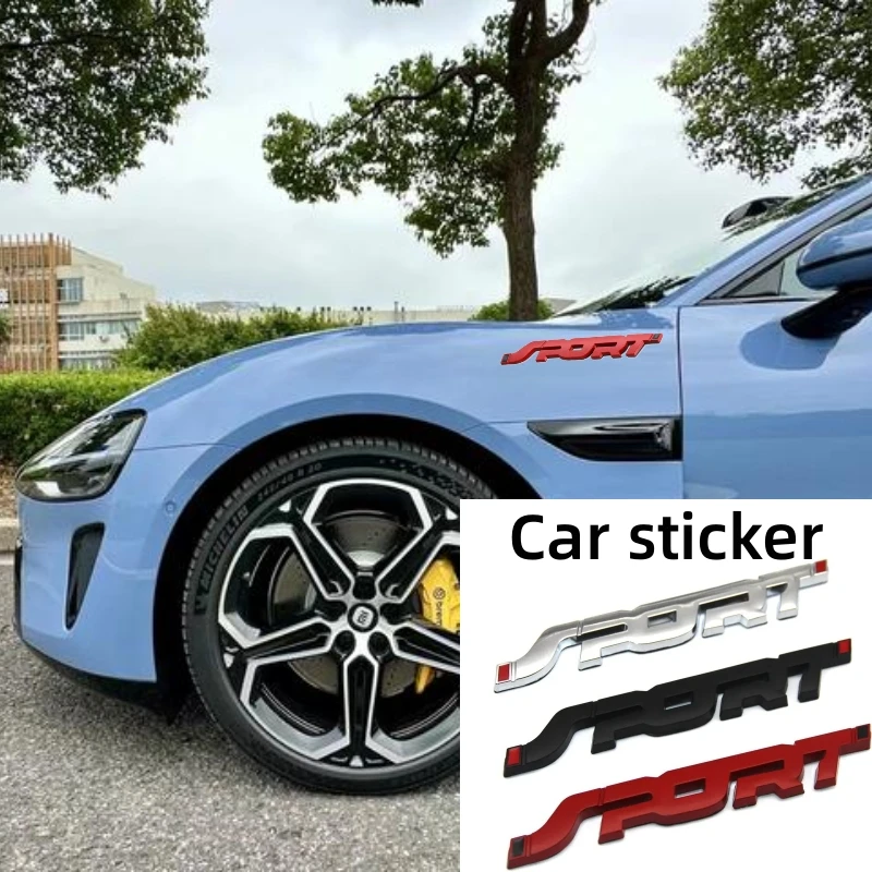 1PCS Car Accessories Sticker S - огляд і ціна Car Accessories Logo