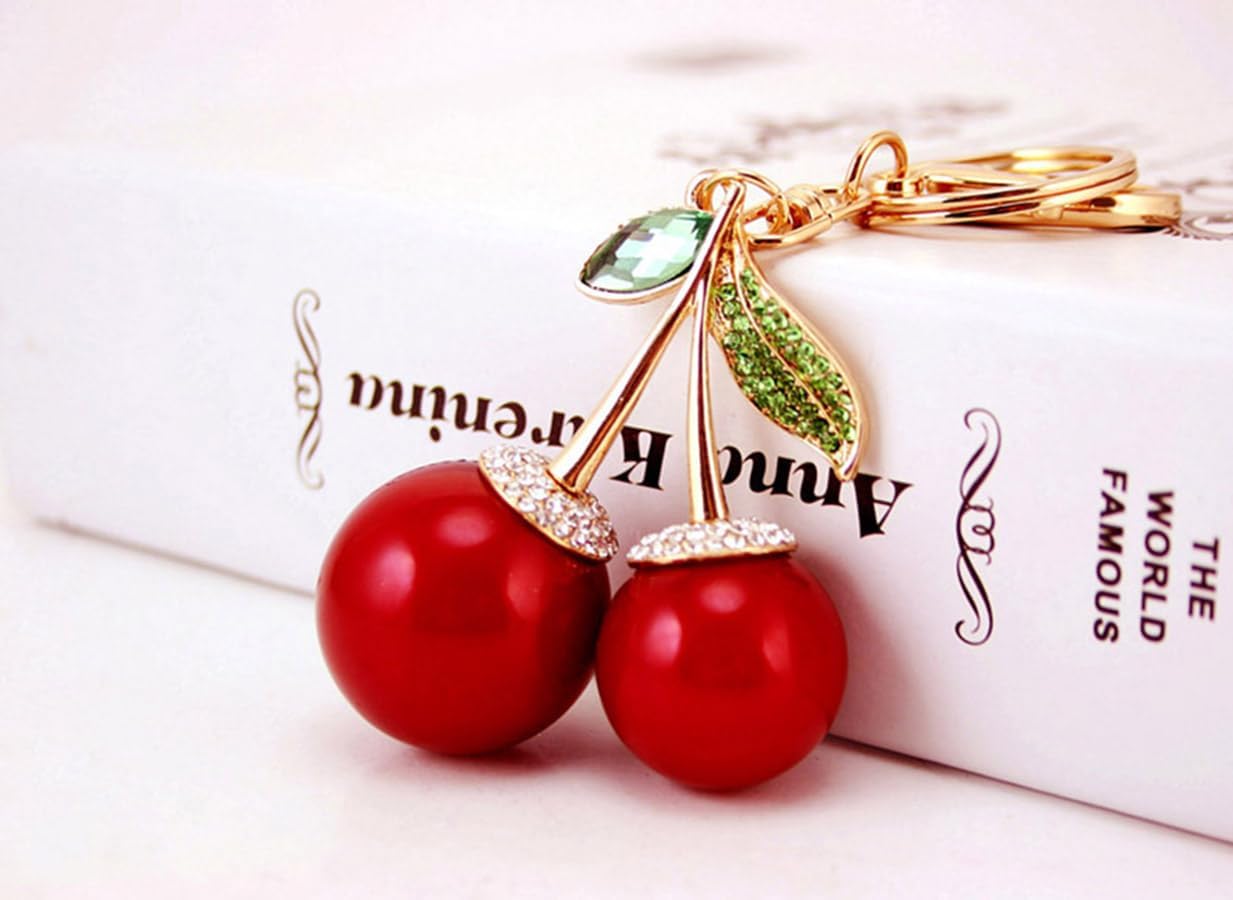 One Pack Cute Cherry Fruit Rhi - огляд і ціна Car Accessories Girl