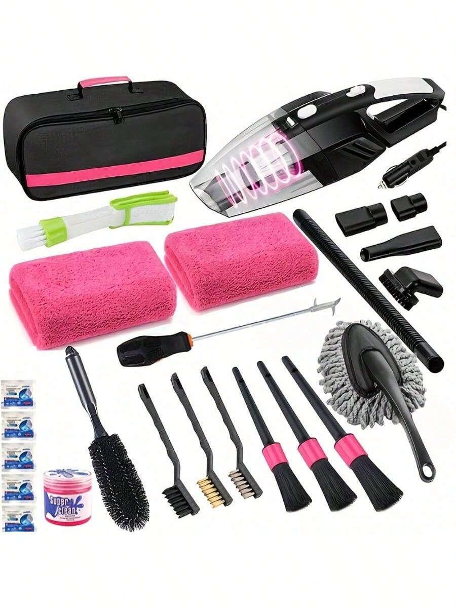 25pcs Car Cleaning Wash Kit In - огляд і ціна Car Detailing Brush