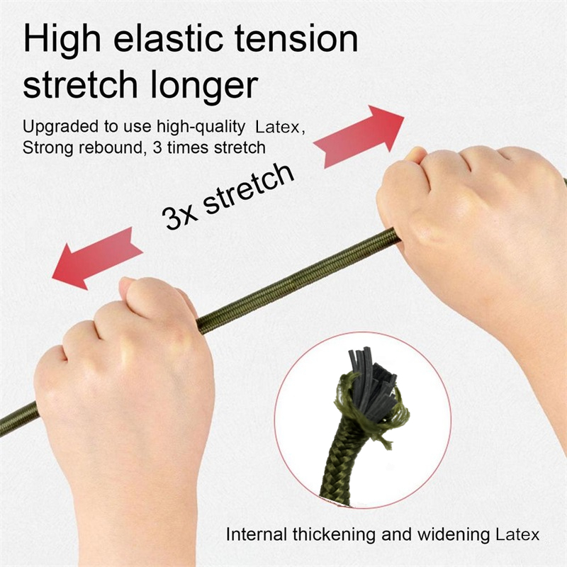 30-210cm 7mm Packing Ropes Ela - огляд і ціна Car Accessories For Road Trip