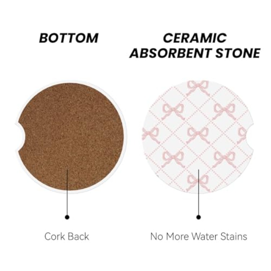 Car Coasters for Cup Holder Ab - огляд і ціна Car Accessories Cork