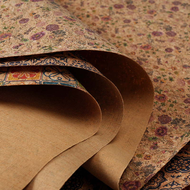 100x138cm Cork Printed PU Leat - огляд і ціна Car Accessories Cork