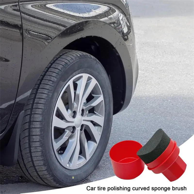 Car Tire Waxing Sponge Car Wax - огляд і ціна Car Detailing Brush