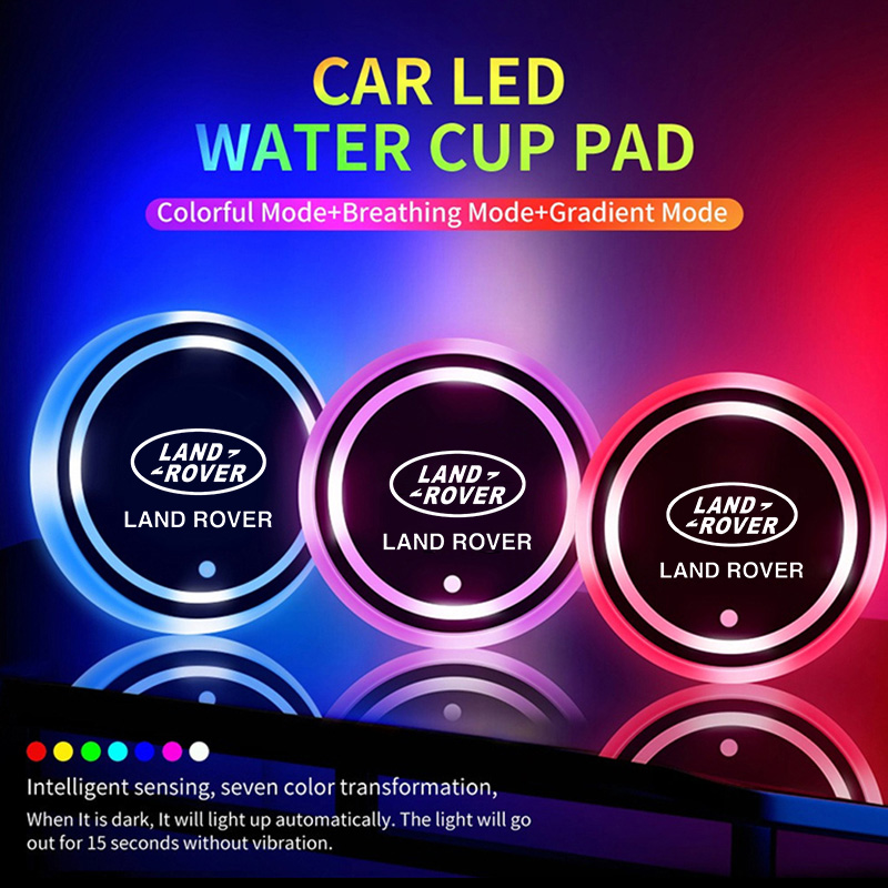 2Pcs 7 Colorful LED Car Logo W - огляд і ціна Car Accessories Logo