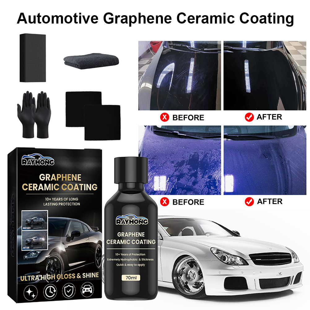 70ml Graphene Ceramic Coating  - огляд і ціна Car Detailing Brush