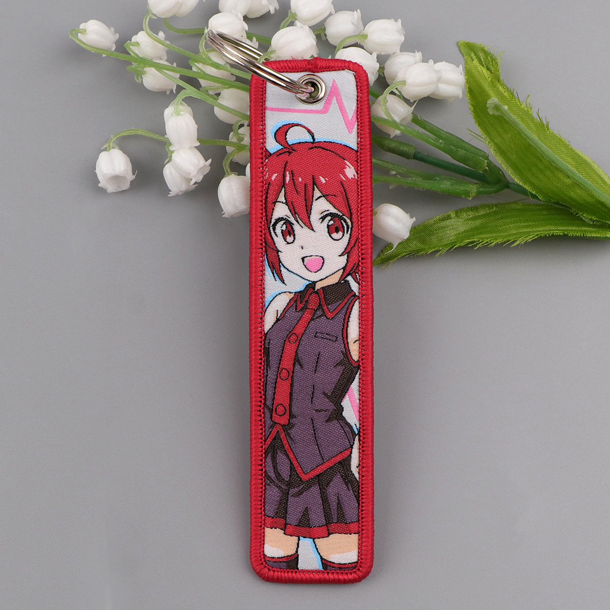 Cute Anime Girls Keychain for  - огляд і ціна Car Accessories Girl