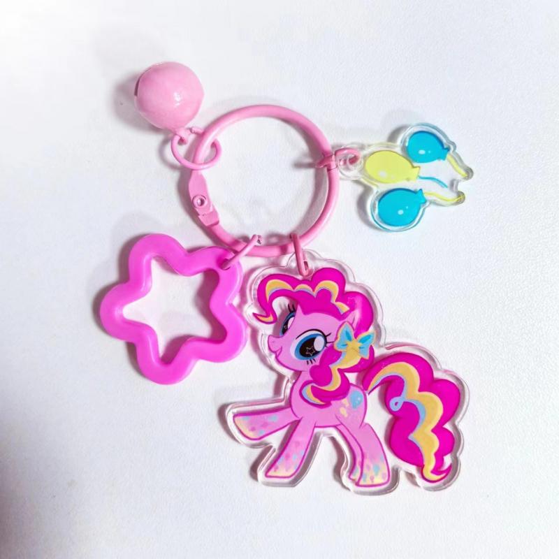 Anime Kawaii Unicorn Keychain  - огляд і ціна Car Accessories Girl