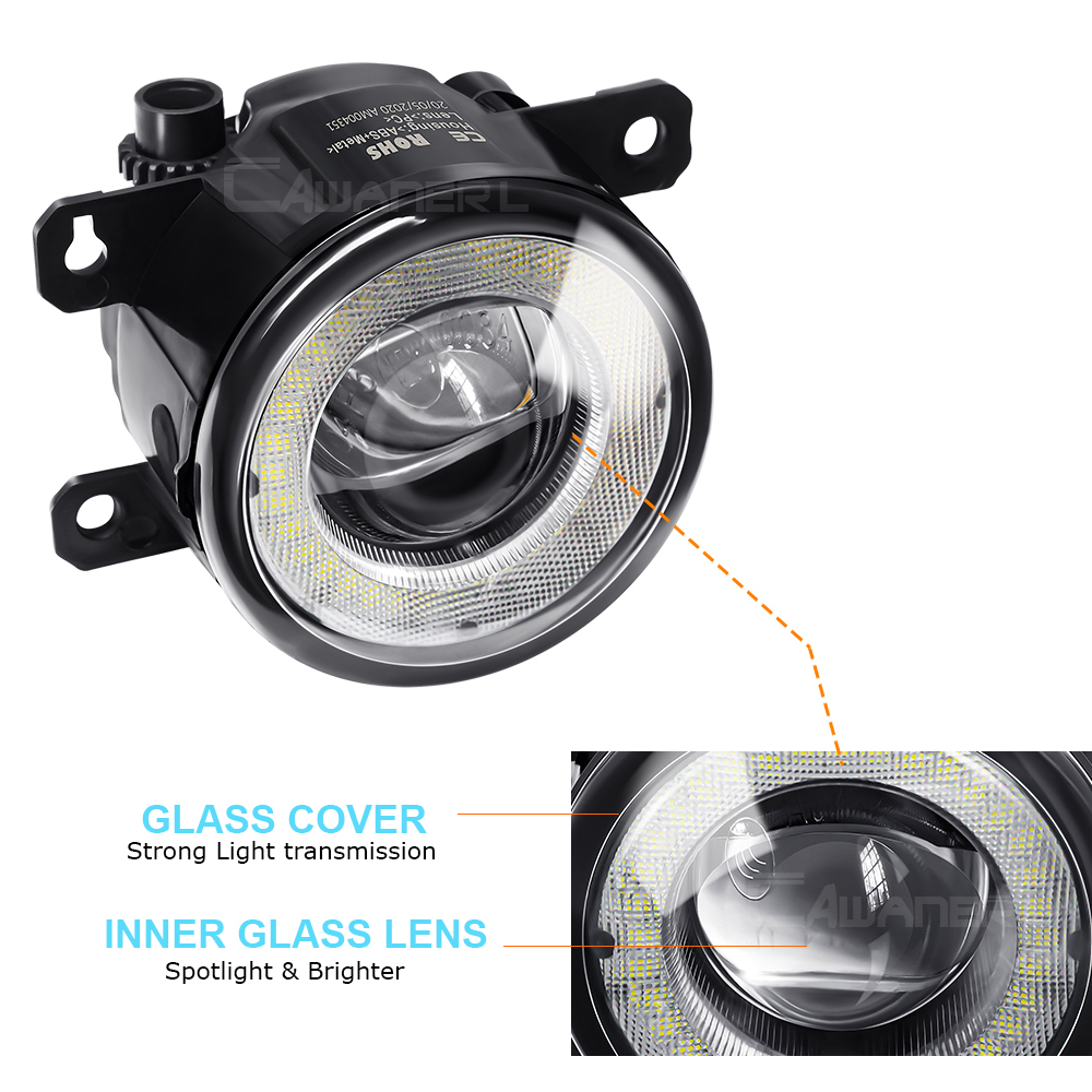 2 X 30W H11 LED Fog Light Ange - огляд і ціна Car Accessories For Road Trip