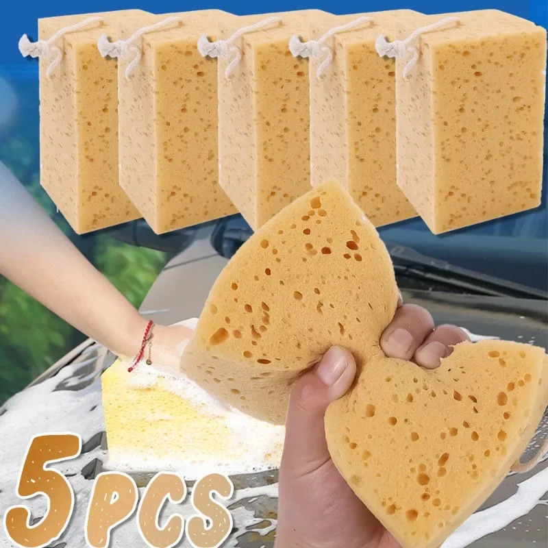 Car Washing Sponge Large Honey - огляд і ціна Car Detailing Brush
