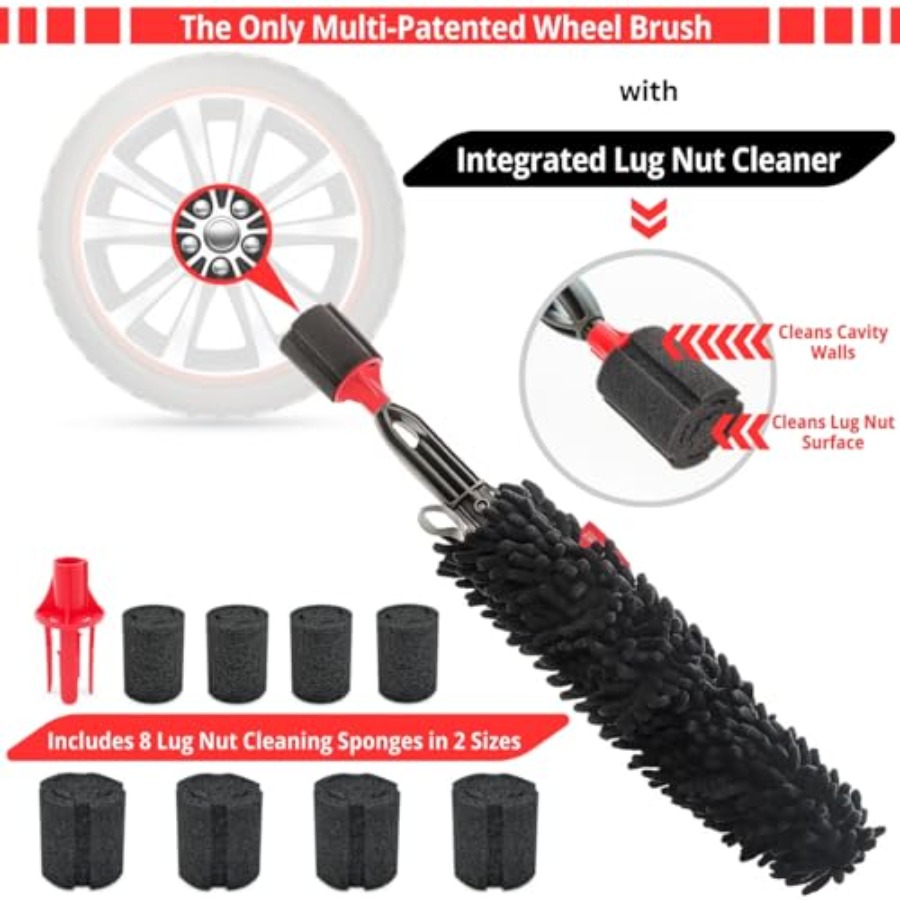Wheel Cleaning Brush Car Detai - огляд і ціна Car Detailing Brush