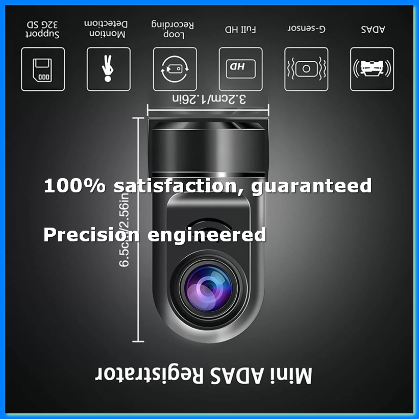 1080P HD 360° Rotating Mini AD - огляд і ціна Car Dash Cam