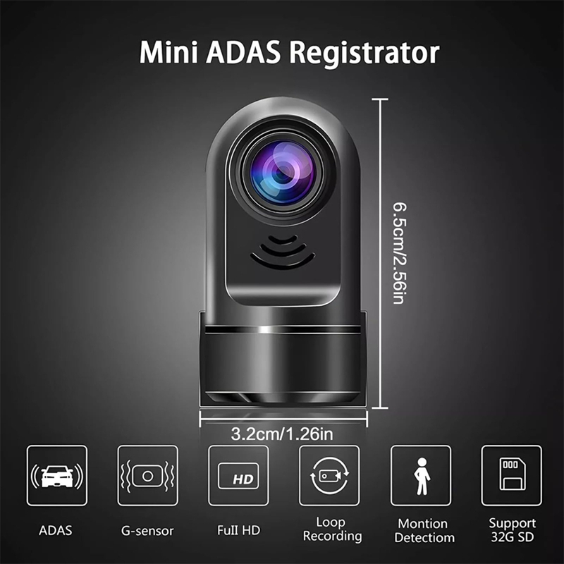 1080P HD 360° Rotating Mini AD - огляд і ціна Car Dash Cam