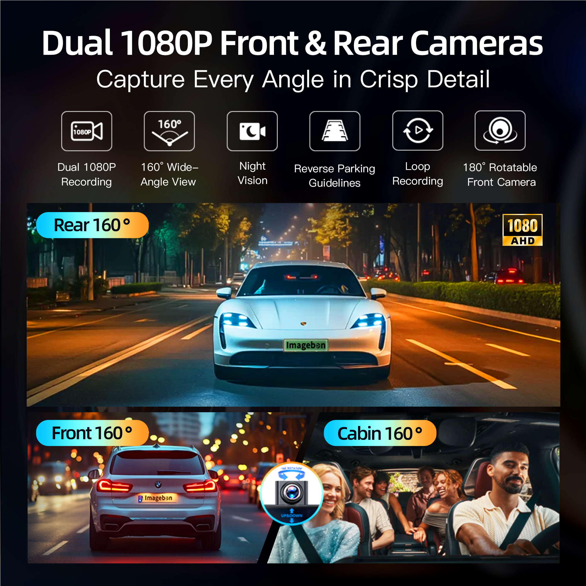 BYUJQ 11.4'' Android 14 8 Core - огляд і ціна Car Dash Cam