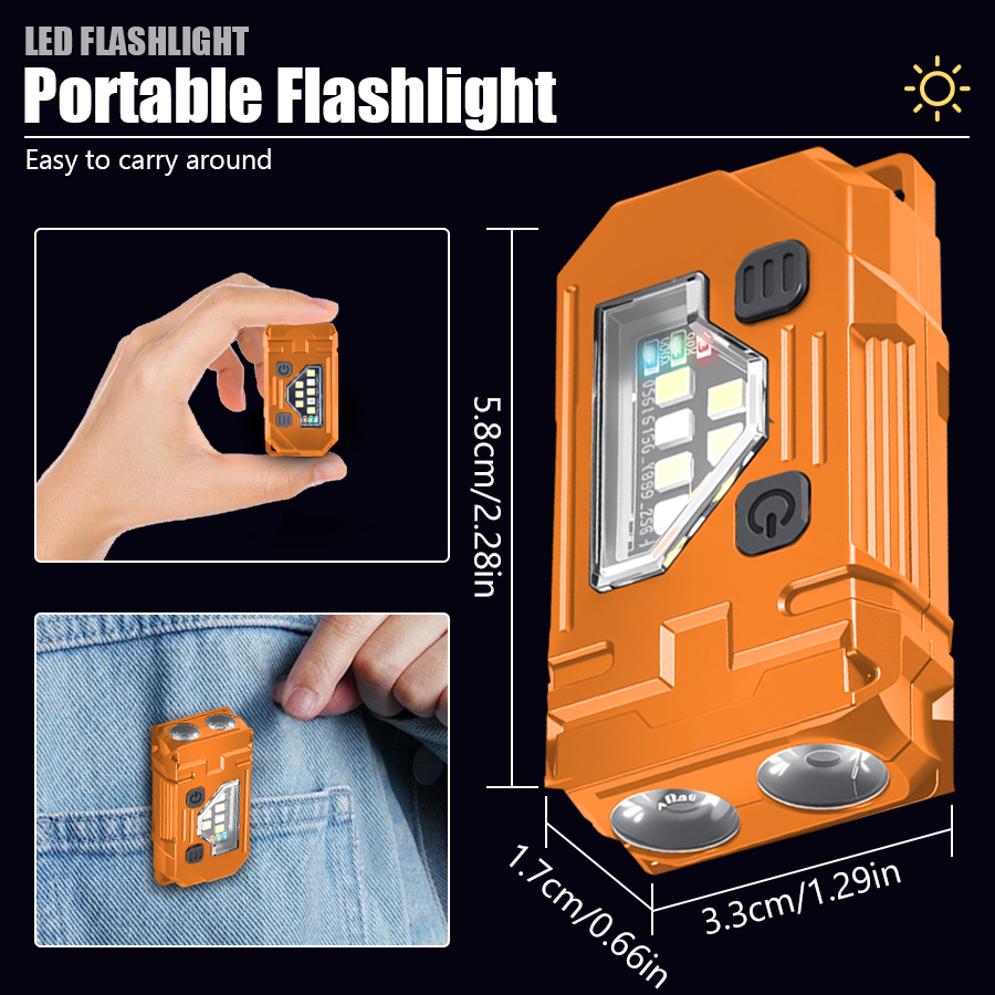 Mini Keychain EDC Flashlight R - огляд і ціна Led Headlight Bulbs