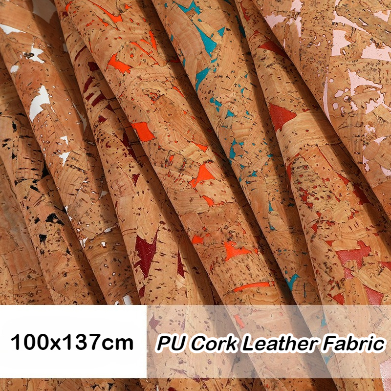 100x137cm Cork Printed PU Leat - огляд і ціна Car Accessories Cork