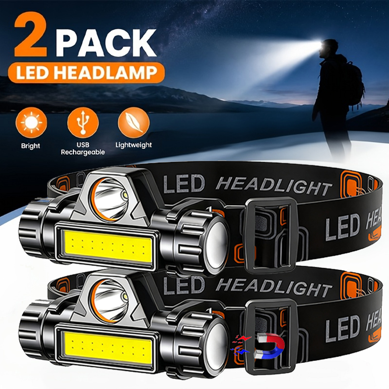 Super Bright LED Headlamp Rech - огляд і ціна Led Headlight Bulbs
