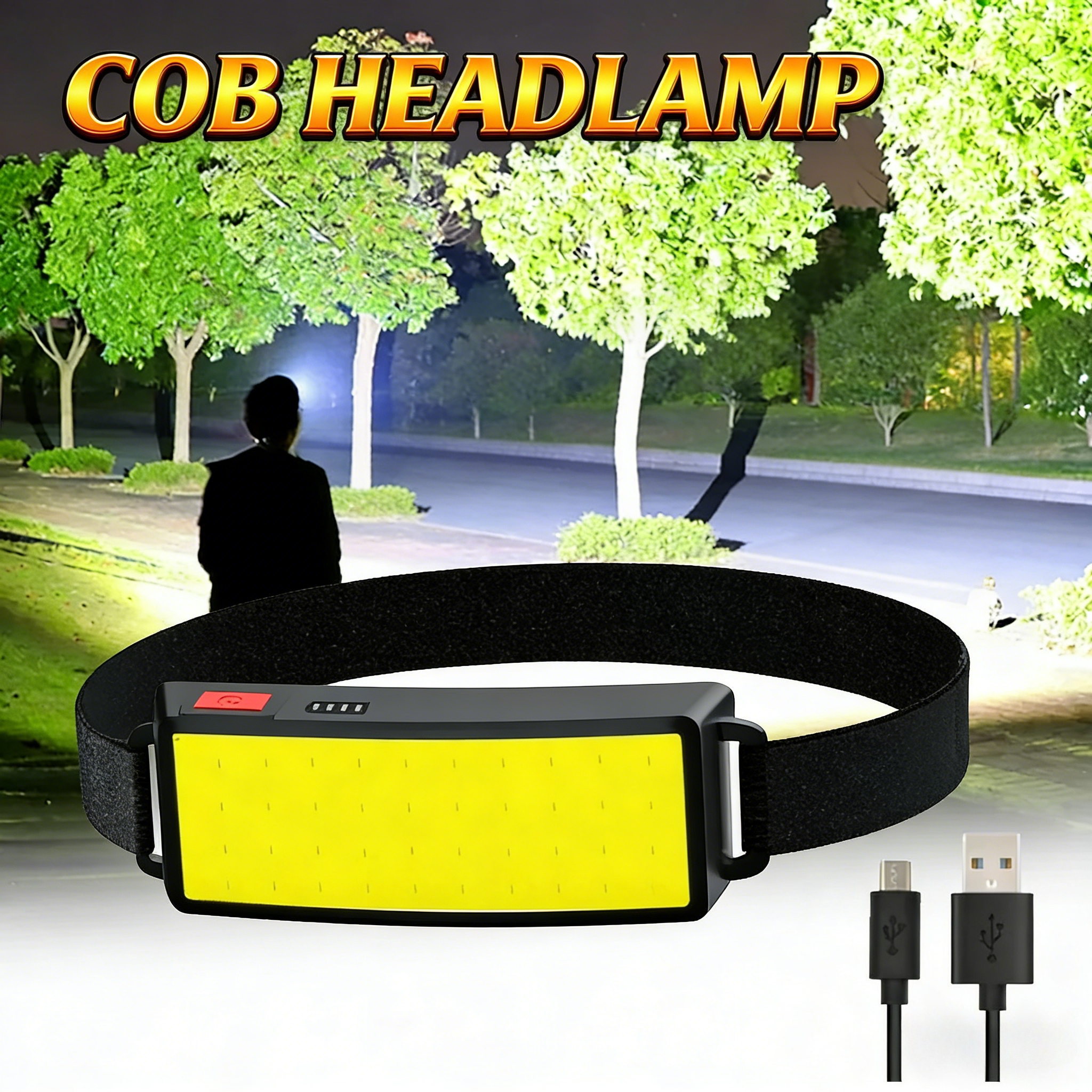 COB Portable LED Headlights Ou - огляд і ціна Led Headlight Bulbs