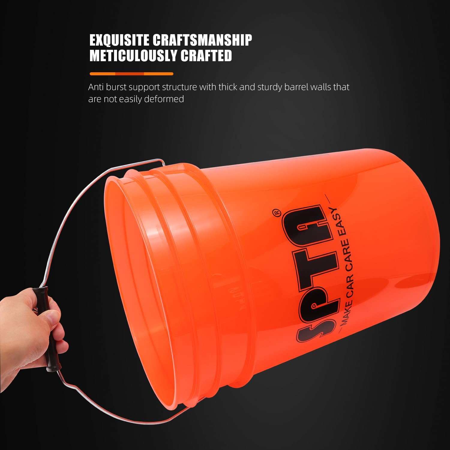 SPTA 33Pcs Car Wash 20L Bucket - огляд і ціна Car Detailing Brush