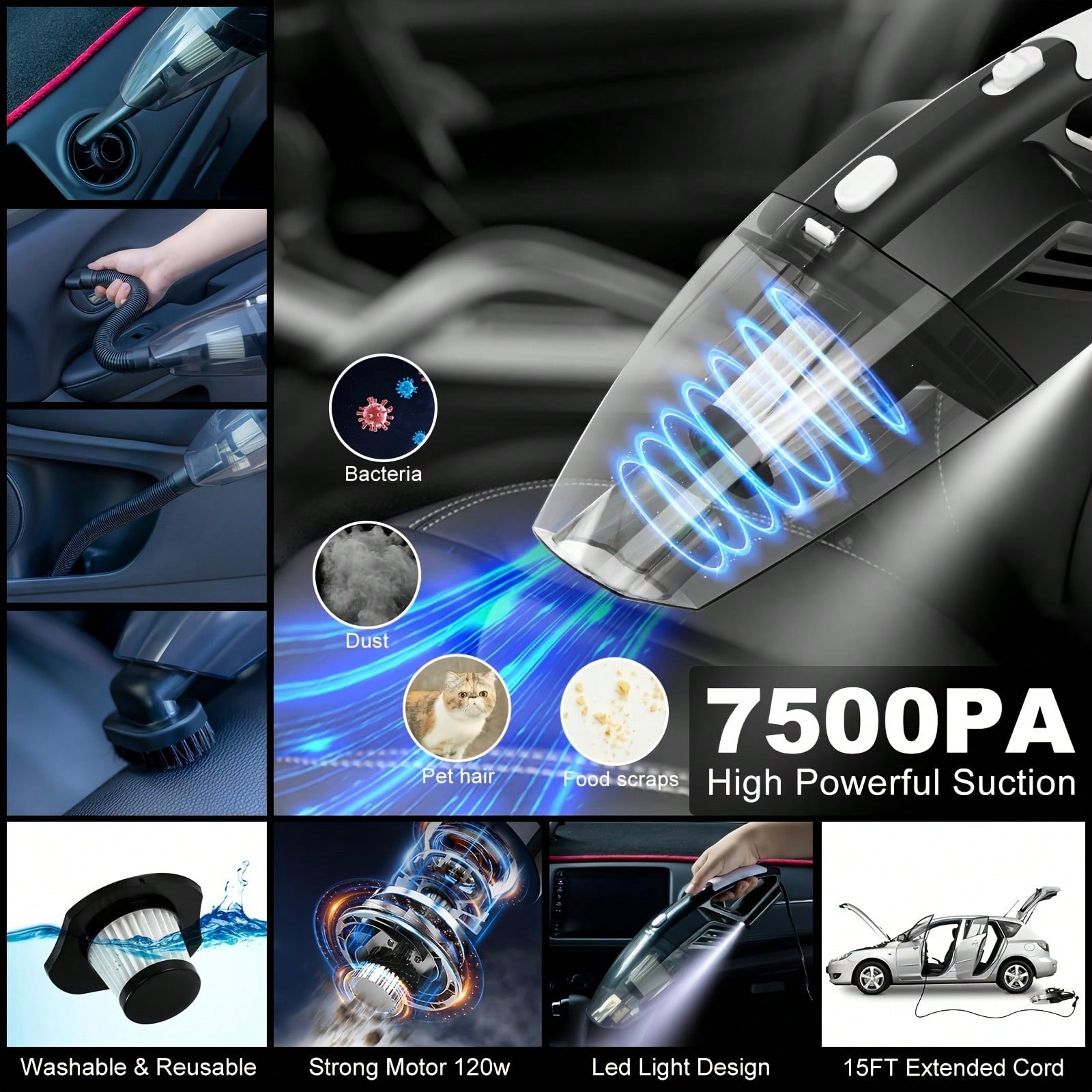 Car Detailing Brush Set, Car D - огляд і ціна Car Detailing Brush