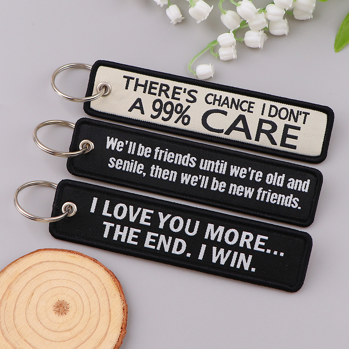 Van Gogh Embroidery Key Fobs K - огляд і ціна Car Accessories Girl