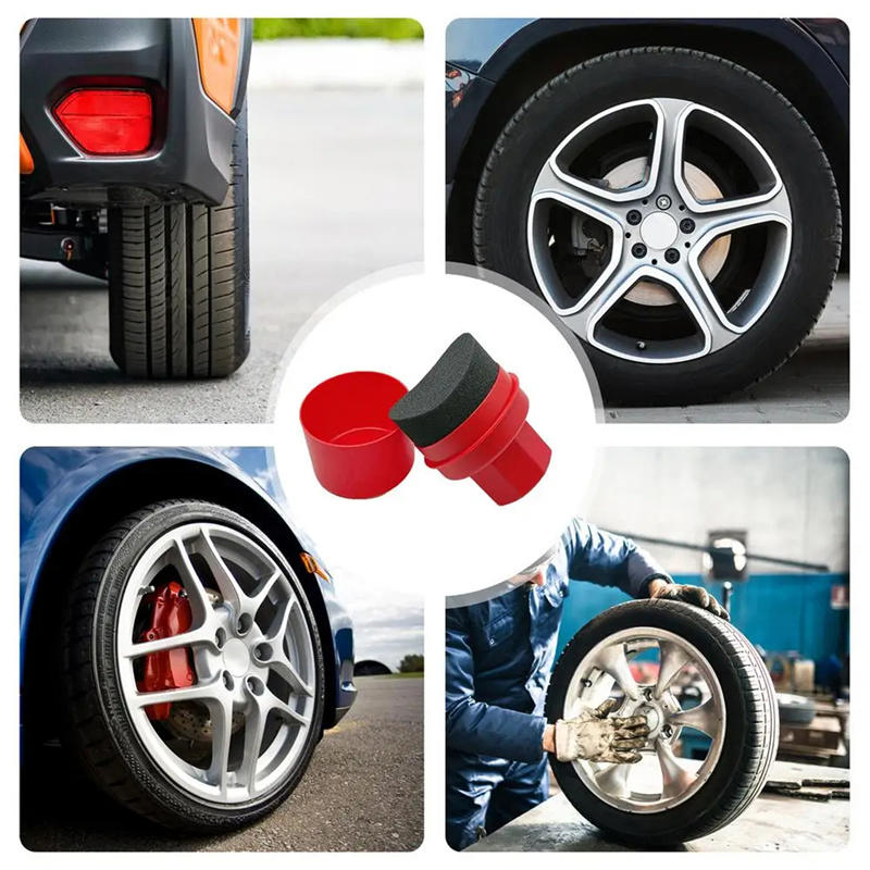 Car Tire Waxing Sponge Car Wax - огляд і ціна Car Detailing Brush