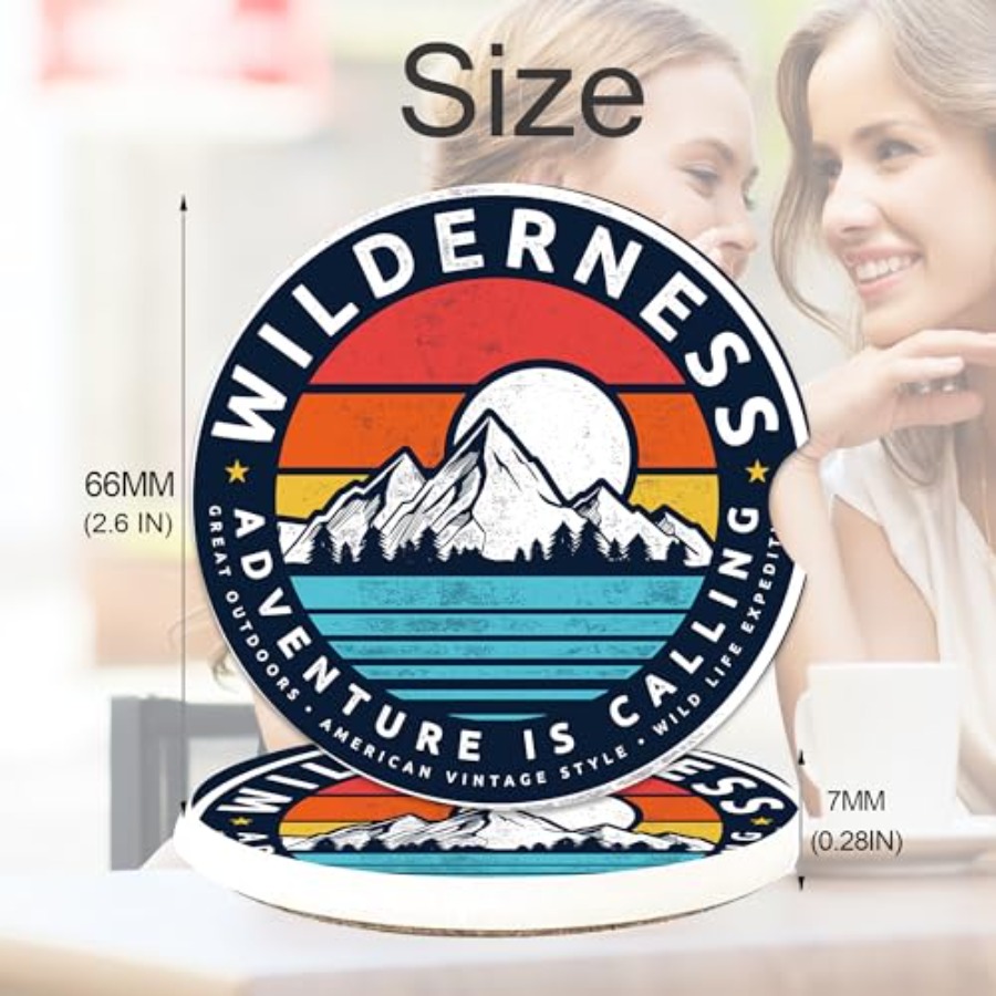 Wilderness Mountain Car Coaste - огляд і ціна Car Accessories Cork