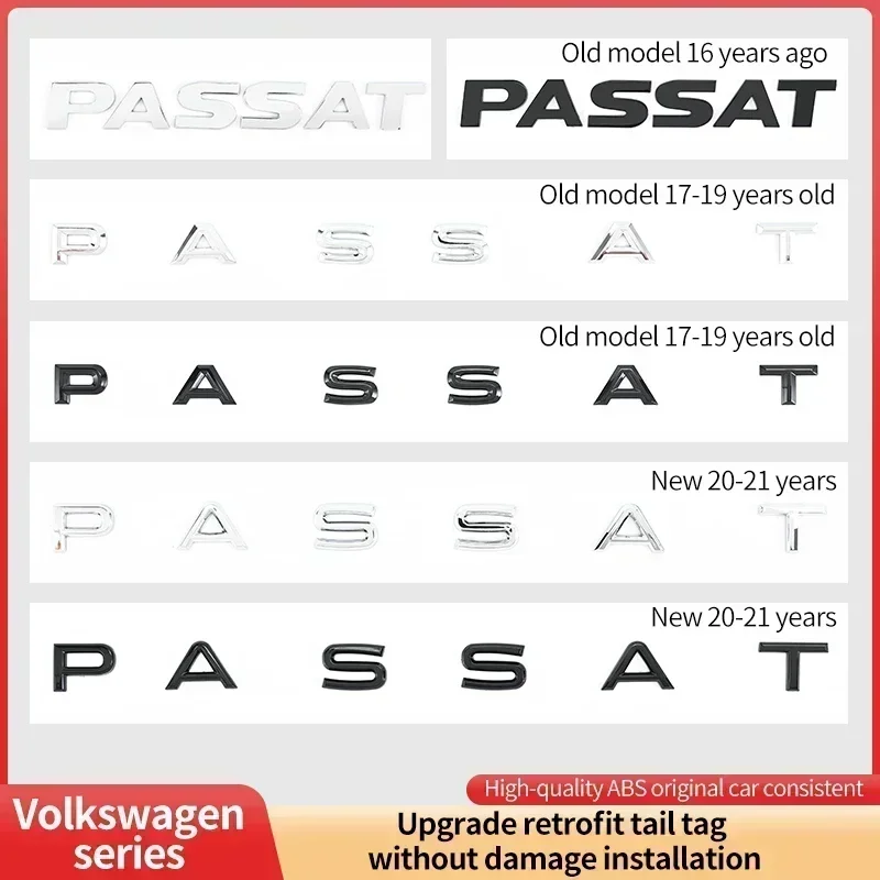 1Pcs ABS Car Logo Letter Stick - огляд і ціна Car Accessories Logo