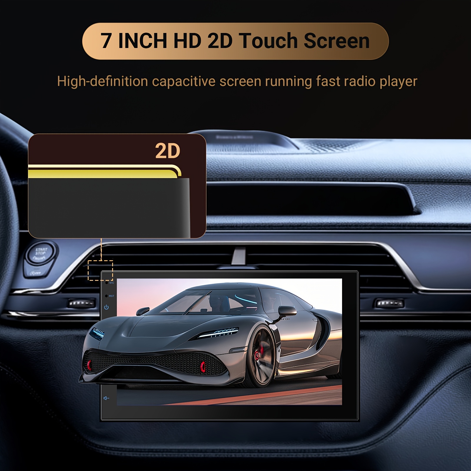 7-Inch Android Car Stereo – Wi - огляд і ціна Car Dash Cam