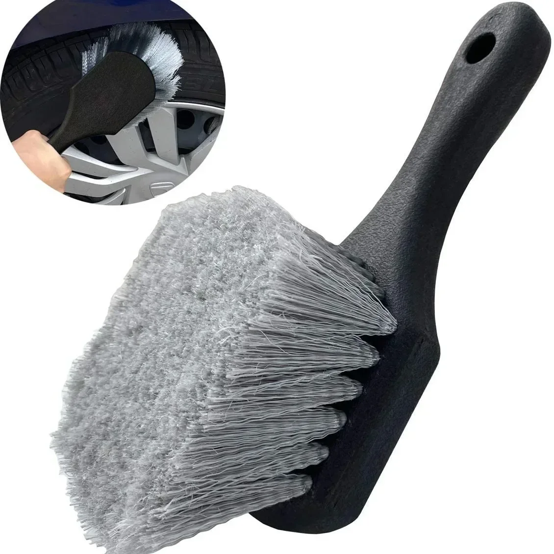 Car Wheel Hub Washing Brush An - огляд і ціна Car Detailing Brush
