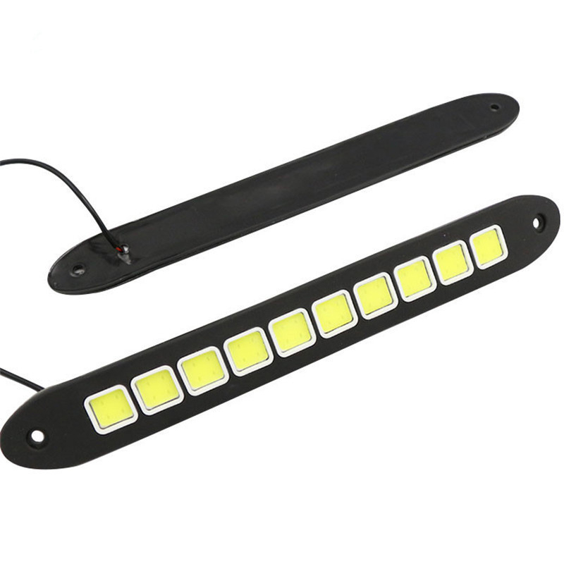 1/2pcs DRL COB Car LED Daytime - огляд і ціна Car Accessories For Road Trip
