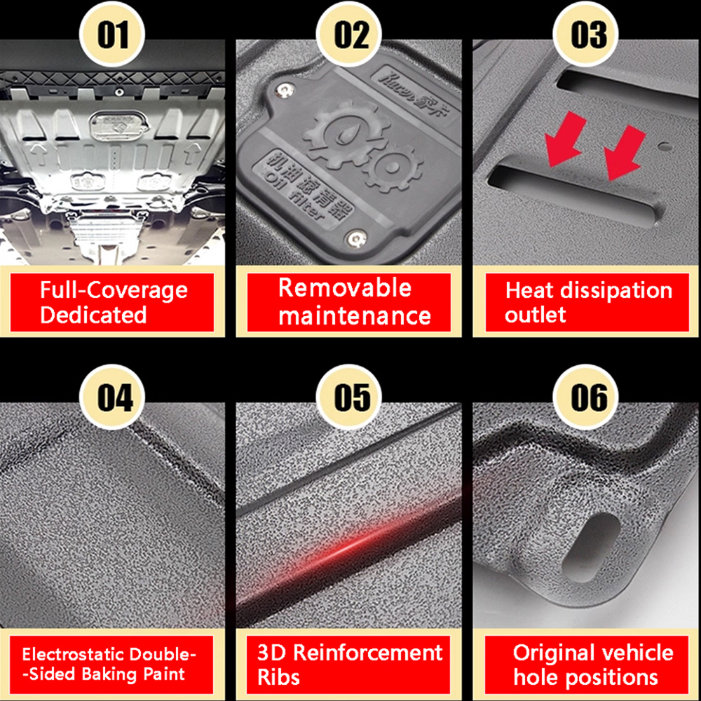Engine Chassis Shield Splash B - огляд і ціна Car Accessories Under 100