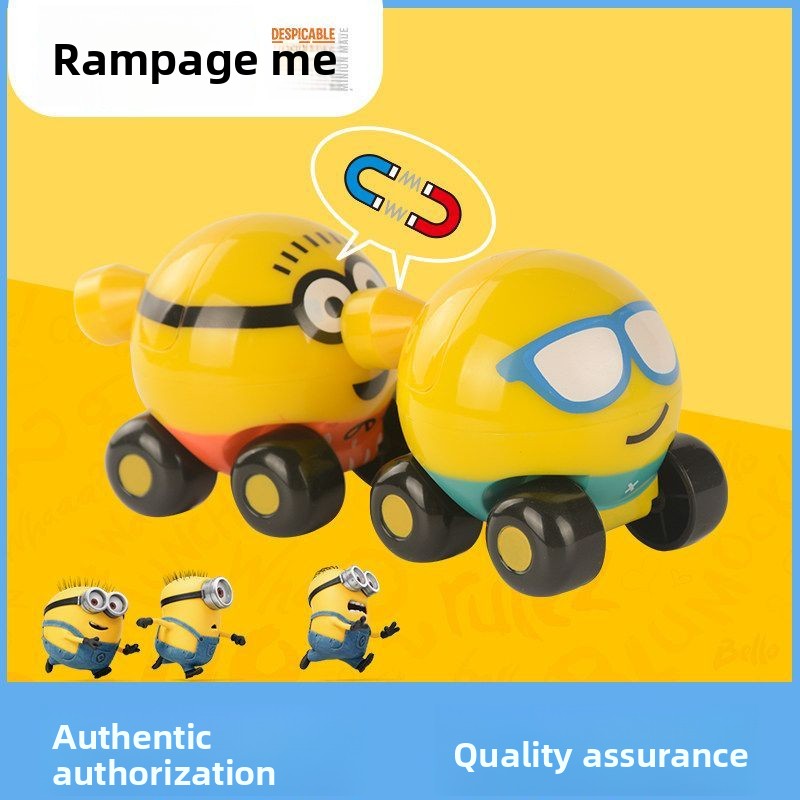 Minions cartoon cute toy train - огляд і ціна Car Accessories Girl