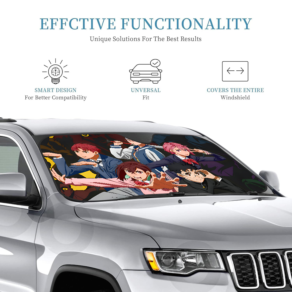 Anime D-dandadan Car Window Su - огляд і ціна D.A.D Car Accessories