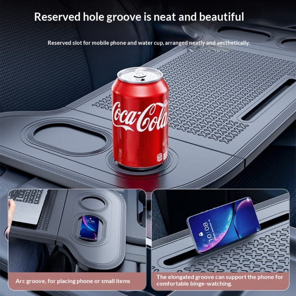 Foldable Car Laptop Desk Steer - огляд і ціна Car Accessories For Road Trip