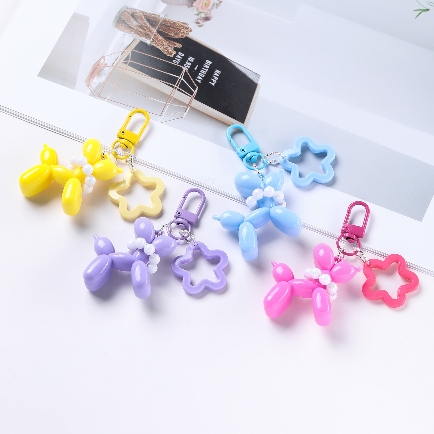 1pc Jelly Balloon Dog With Pea - огляд і ціна Car Accessories Girl