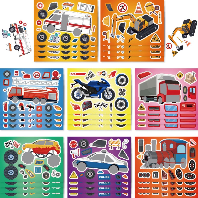 8Sheets Engineering Vehicle St - огляд і ціна Car Accessories Girl
