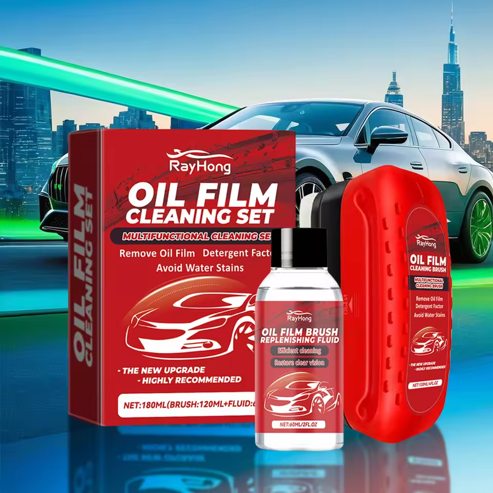 Car Glass Oil Film Remover Gla - огляд і ціна Car Detailing Brush