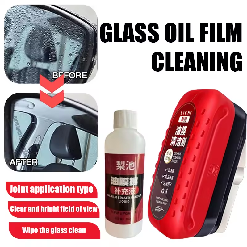 Car Glass Oil Film Remover Gla - огляд і ціна Car Detailing Brush
