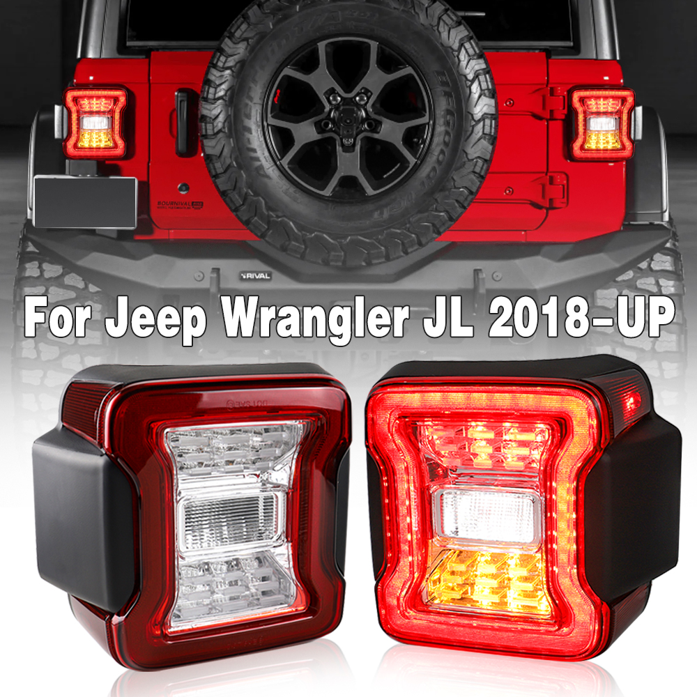 LED Tail Lights for Jeep Wrang - огляд і ціна Car Accessories For Road Trip