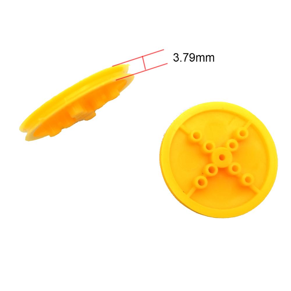 10 pcs 2mm Hole Orange plastic - огляд і ціна D.A.D Car Accessories